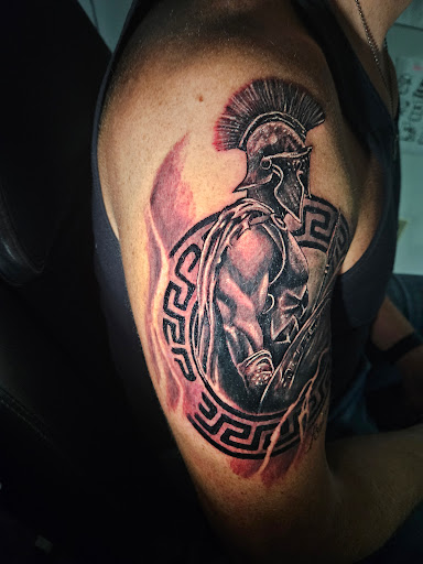 Explore boo tattoo ideas, creative tattoo ideas in Angola, available at Hoodlum Ink