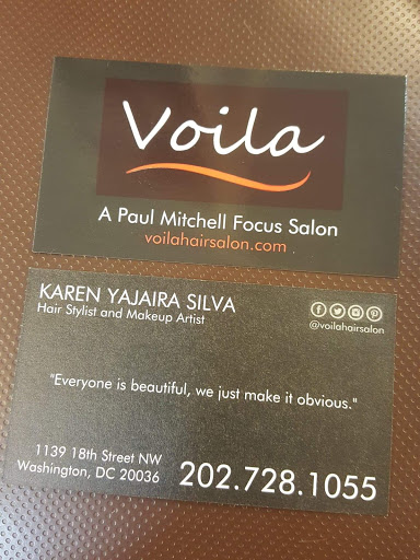 Beauty Salon «Voila Hair Salon», reviews and photos, 1139 18th St NW, Washington, DC 20036, USA