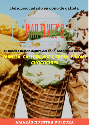 Nieves, Bebidas y Postres Martinez's en San Felipe
