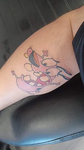 Explore futurama tattoo ideas, creative tattoo ideas in Coachella, available at Ink Devotion Tattoo & Body Piercings