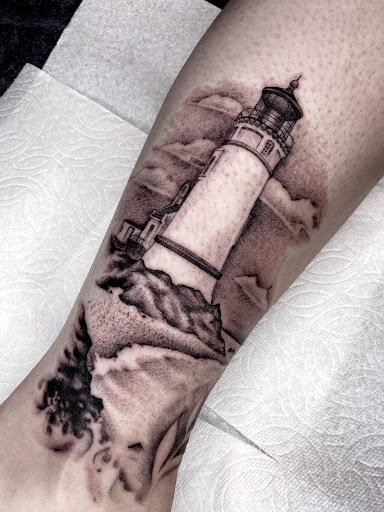 Explore dead by daylight tattoo ideas, creative tattoo ideas in Savannah, available at tattoos by delan