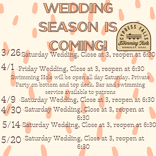 Event Venue «Cypress Falls Event Center», reviews and photos, 1 Woodcreek Cir Suite #A, Wimberley, TX 78676, USA