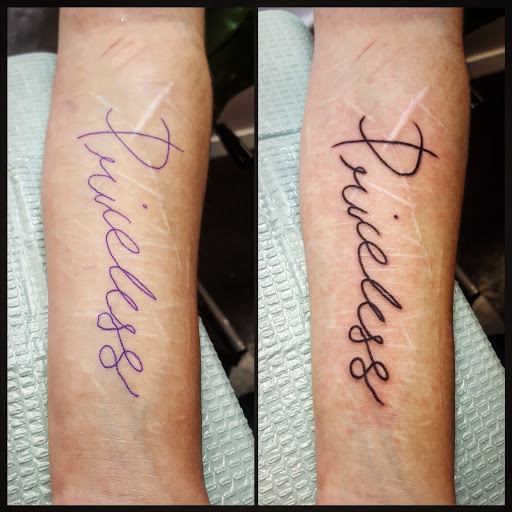 Explore female tattoo ideas, creative tattoo ideas in Three Rivers, available at Portfolio Ink, LLC