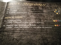 Menu / carte de Castel del Monte à Kaufbeuren