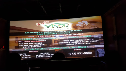 Movie Theater «Venetian Cinemas», reviews and photos, 2661 Midway Rd #200, Carrollton, TX 75006, USA