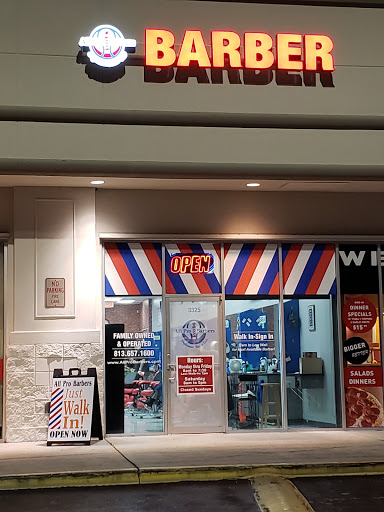 Barber Shop «All Pro Barbers», reviews and photos, 3325 Lithia Pinecrest Rd, Valrico, FL 33594, USA