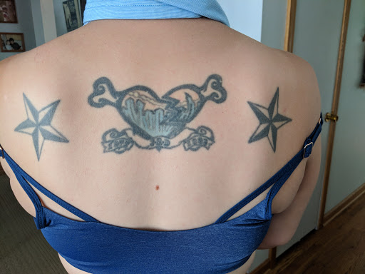 Explore fallen soldier tattoo ideas, creative tattoo ideas in Canton, available at The Inkeepers Tattoo Parlor