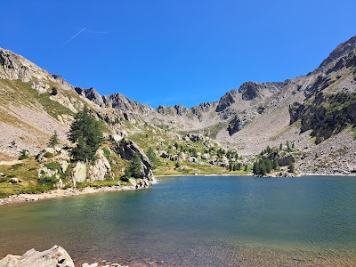 Lac de Trécolpas à Saint-Martin-Vésubie
