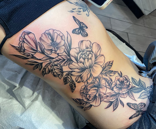 Explore dinosaur tattoo ideas, creative tattoo ideas in Las Vegas, available at Club Tattoo