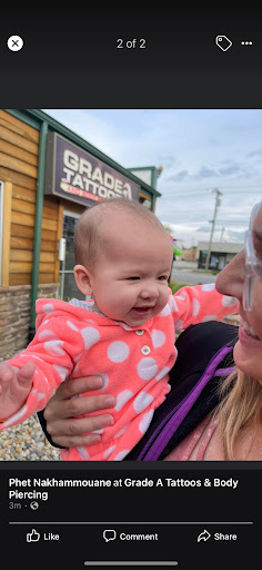 Explore mother of 5 tattoo ideas, creative tattoo ideas in Fort Wayne, available at Grade A Tattoos and Body Piercing