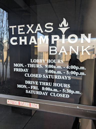 Texas Champion Bank in Kenedy, Texas
