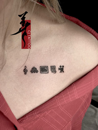 Explore weird tattoo ideas, creative tattoo ideas in New York, available at CJ Tattoo