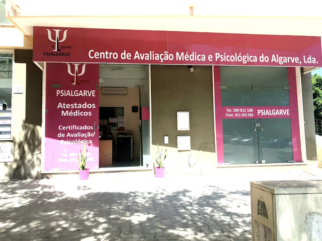 Psialgarve - Centro De Avaliação Médica E Psicológica Do Algarve Lda.
