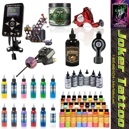 Tattoo and Piercing Shop «Joker Tattoo Supplies», reviews and photos, 650 S Bridge St, Visalia, CA 93277, USA