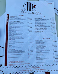 Carte du Pesce Palla - Pane&Pesce à Bocca di Magra-la Ferrara