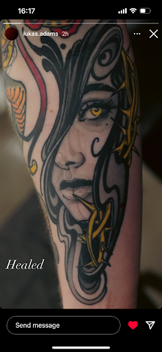 Explore matching tattoo ideas for father and son, creative tattoo ideas in Las Vegas, available at Bad Apple Tattoo