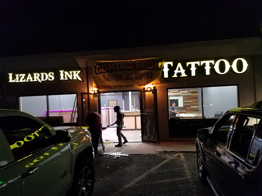 Tattoo Shop «Lizards Ink Tattoo Studio Denton», reviews and photos, 1111 E McKinney St, Denton, TX 76209, USA