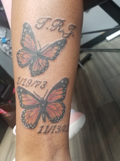 Find tattoo business cards ideas for your next unique tattoo in Atlanta at Ink Slave Tattoos