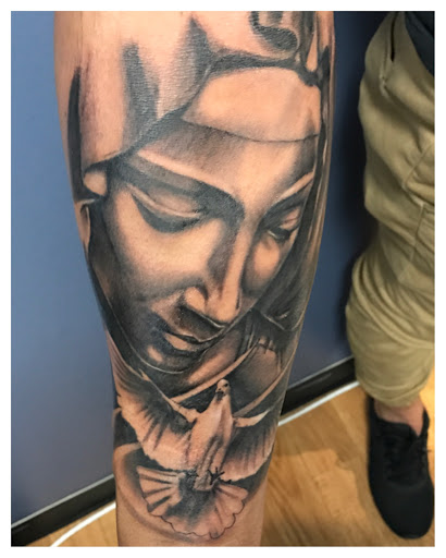 Explore love yourself tattoo ideas, creative tattoo ideas in Atlanta, available at Golden Anchor Tattoo