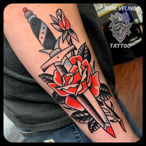 Explore back arm tattoo ideas, creative tattoo ideas in Orwigsburg, available at Small World Tattoo