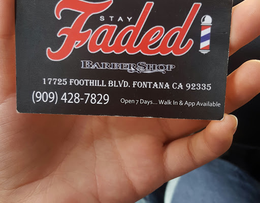 Barber Shop «Stay Faded Barber Shop», reviews and photos, 17725 E Foothill Blvd, Fontana, CA 92335, USA