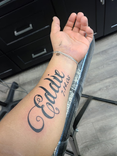 Explore dj tattoo ideas, creative tattoo ideas in Waterbury, available at Zeus Tattoos