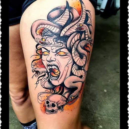 Explore baking tattoo ideas, creative tattoo ideas in Redding, available at Dominant Ink