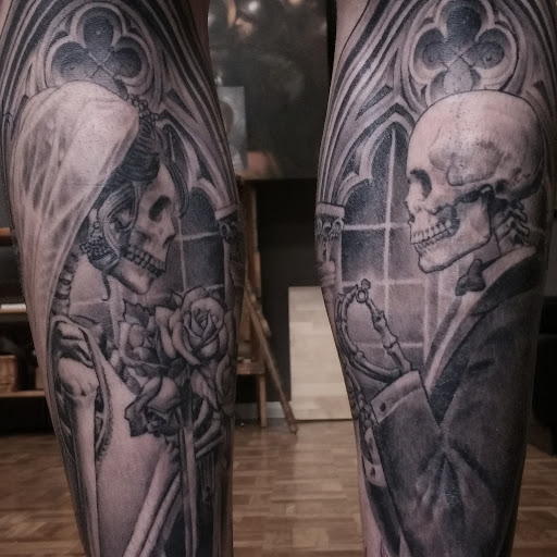 Explore evil clown tattoo ideas, creative tattoo ideas in Oxnard, available at Downtown Tattoo & Body Piercing