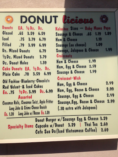 Donut Shop «Donut Licious», reviews and photos, 1535 Spring Cypress Rd, Spring, TX 77388, USA