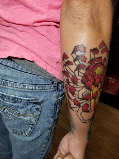 Explore london name tattoo ideas, creative tattoo ideas in Marion, available at Eternal Art Tattooing