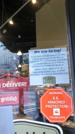 Gourmet Grocery Store «Savi Provisions», reviews and photos, 988 Peachtree St NE, Atlanta, GA 30309, USA