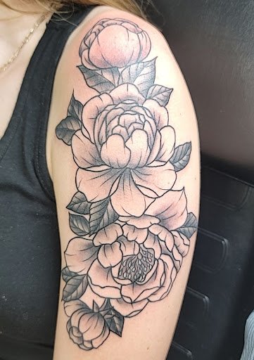 Explore 444 angel number tattoo ideas, creative tattoo ideas in Slidell, available at 504 Ink Tattoos