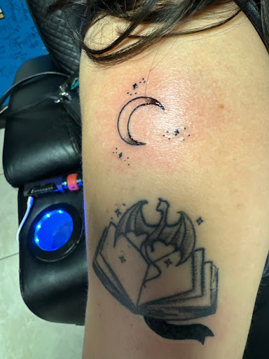 Explore men's arm sleeve tattoo ideas, creative tattoo ideas in Saint Petersburg, available at Ink Godz Tattoos