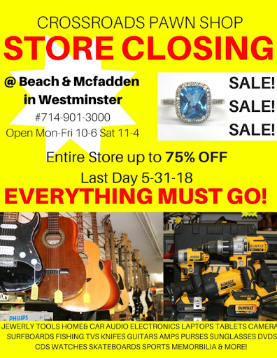 Pawn Shop «Crossroads Pawn Shop», reviews and photos, 15555 Beach Blvd, Westminster, CA 92683, USA