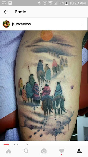 Explore let go tattoo ideas, creative tattoo ideas in Pendleton, available at Just Another Hole in the Wall Tattoo