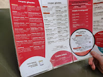Glacier Béatrix & Restaurant Côté Crêpes à Vals-les-Bains menu