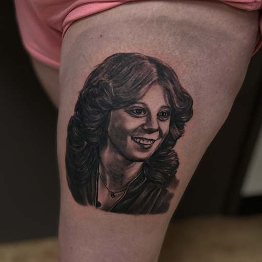 Explore female hip tattoo ideas, creative tattoo ideas in Oklahoma City, available at Oklahoma Tattoo Collective