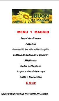 A Casa Mia à Foggia menu
