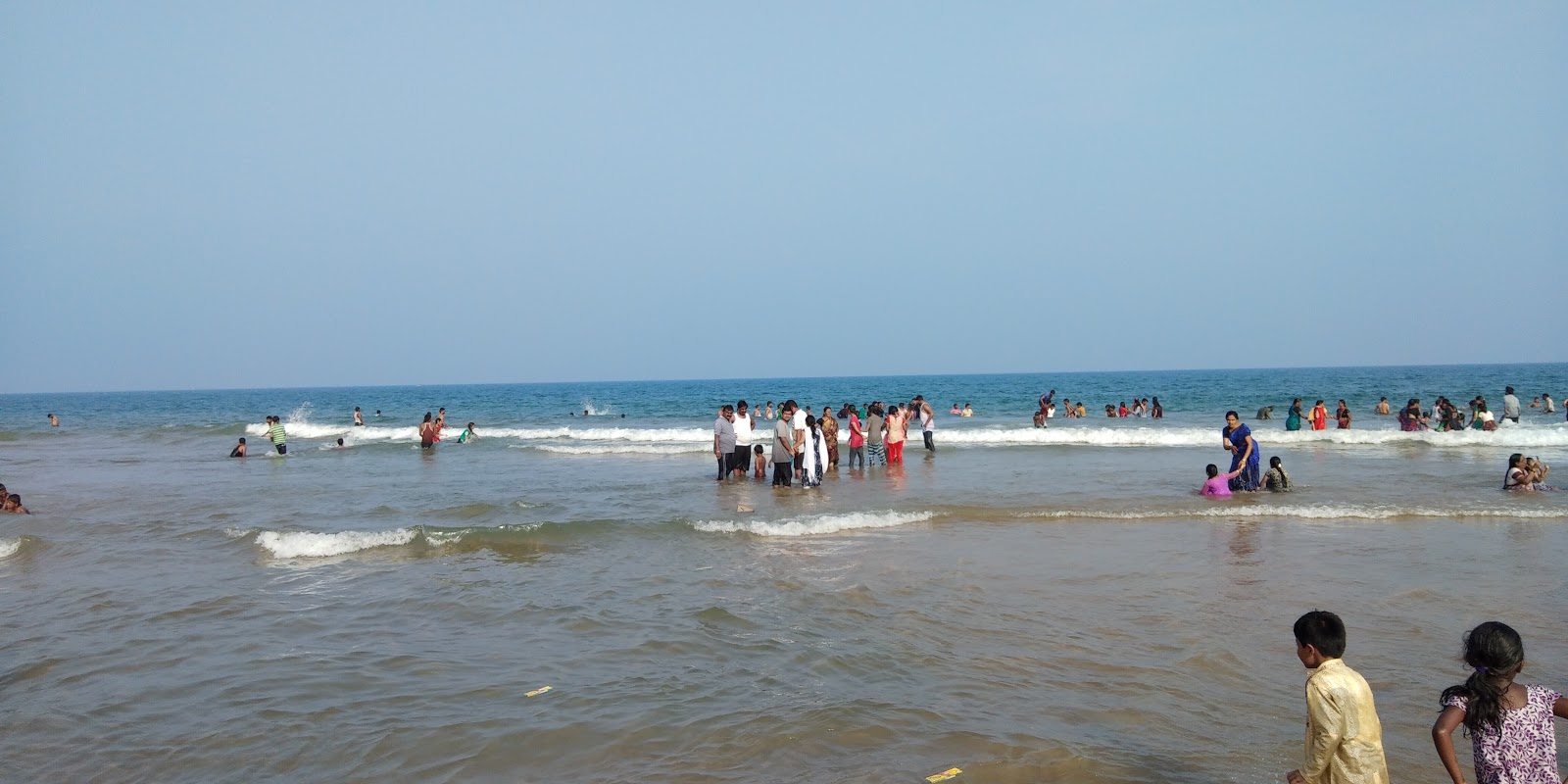 Foto van Ramayapattanam public Beach - populaire plek onder ontspanningskenners