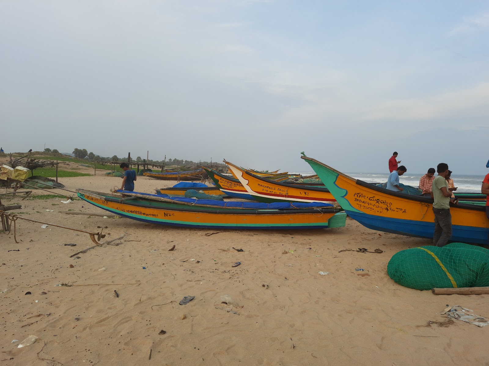 Rajjyapeta Beach的照片 具有部分干净级别的清洁度