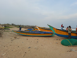 Foto di Rajjyapeta Beach con parzialmente pulito livello di pulizia