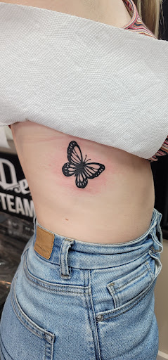 Explore front of neck tattoo ideas, creative tattoo ideas in Molalla, available at Back40Tattoo