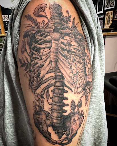 Explore taurus bull tattoo ideas, creative tattoo ideas in Libertyville, available at Lucky Seven Tattoo