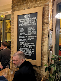 Restaurant de viande MELT OBERKAMPF à Paris (le menu)