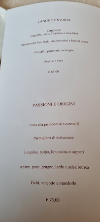 Restaurant gastronomique Ristorante Borgo Sant'Anna à Monforte d'Alba - menu / carte