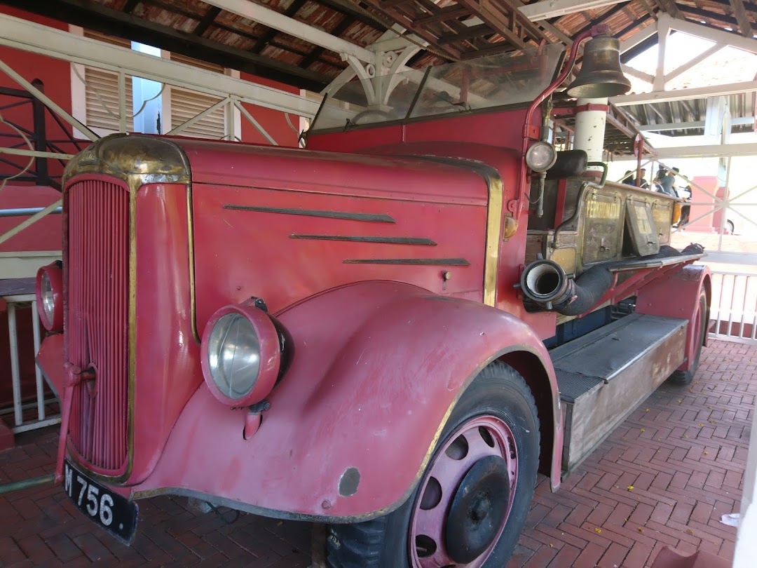 Old Fire Engine Truck Display Area