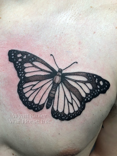 Explore male stomach tattoo ideas, creative tattoo ideas in Kent, available at War Horse Ink