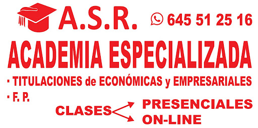 ASR - Academia Especializada: Titulaciones de Económicas y Empresariales