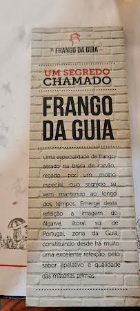 Sr. Frango da Guia (Colombo) à Lisbon carte