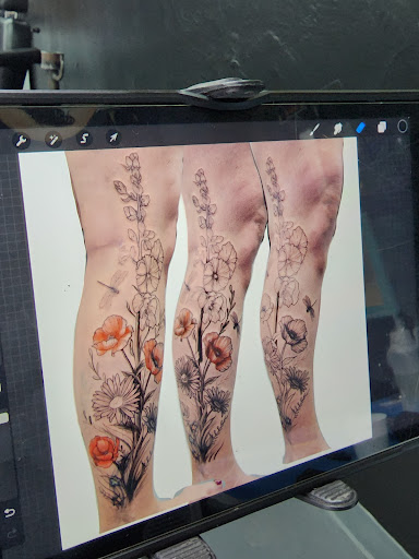 Explore folklore tattoo ideas, creative tattoo ideas in Las Cruces, available at Atom Bomb Studio
